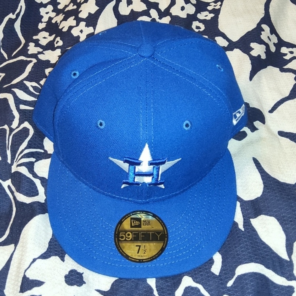 New Era 59fifty Fitted Houston Astros Tonal Royal Cap(Deadstock)